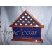 Collectibles Military Veteran Memorial Burial Flag Display Case, Shadow box   132283455802